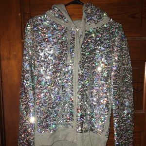 Sparkly hoodie